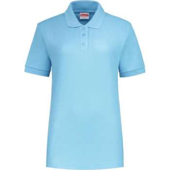 WorkWoman Poloshirt Ladies - 81221 sky blue - Maat 2XL