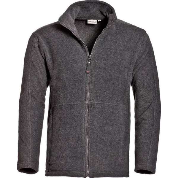 Santino Bormio Fleecejack lange mouwen +Rits - Geen bedrukking - Lichtblauw - XXL Santino Bormio Fleecejack lange mouwen +Rits - Geen bedrukking - Lichtblauw - XXL