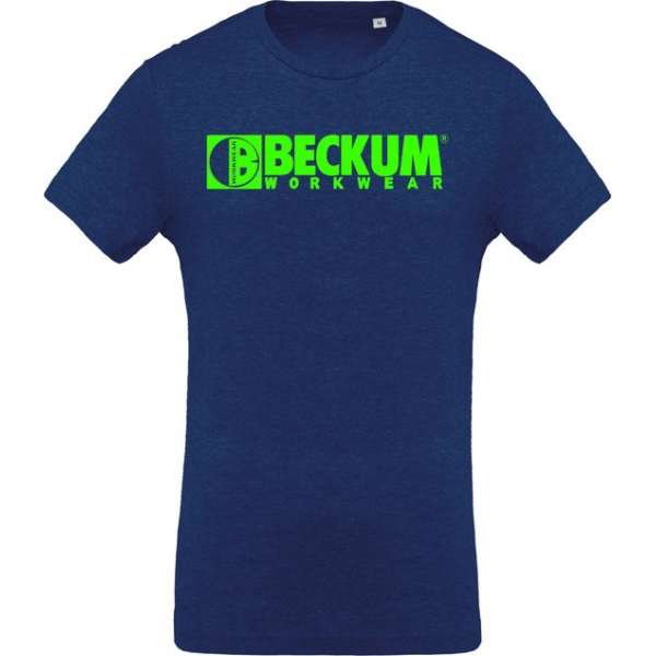 Beckum Workwear EBTS04 T-shirt met logo Ocean Blue XXL Beckum Workwear EBTS04 T-shirt met logo Ocean Blue XXL