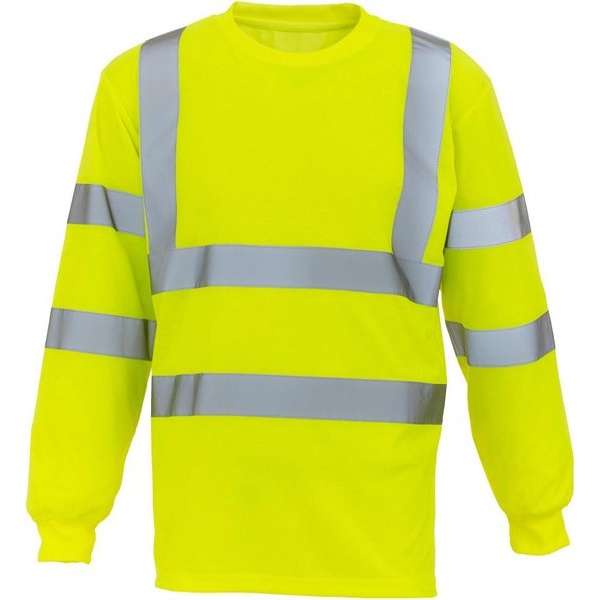 RWS T-shirt, met lange mouwen, S t/m 3XL 3XL Geel RWS T-shirt, met lange mouwen, S t/m 3XL 3XL Geel