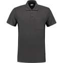 Tricorp Poloshirt Bi-Color - Workwear - 202002 - Donkergrijs-Zwart - maat XS