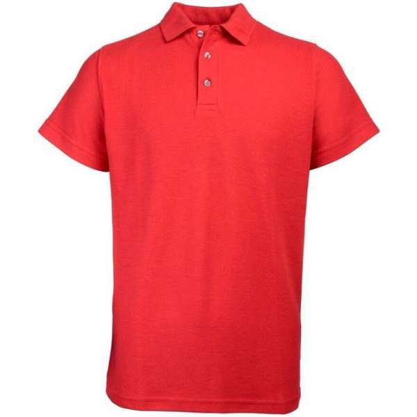 Santino Matt Polo-shirt lange mouwen - Rood - L Santino Matt Polo-shirt lange mouwen - Rood - L