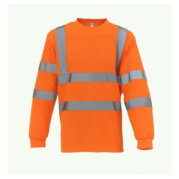 RWS T-shirt, met lange mouwen, S t/m 3XL XL Oranje RWS T-shirt, met lange mouwen, S t/m 3XL XL Oranje