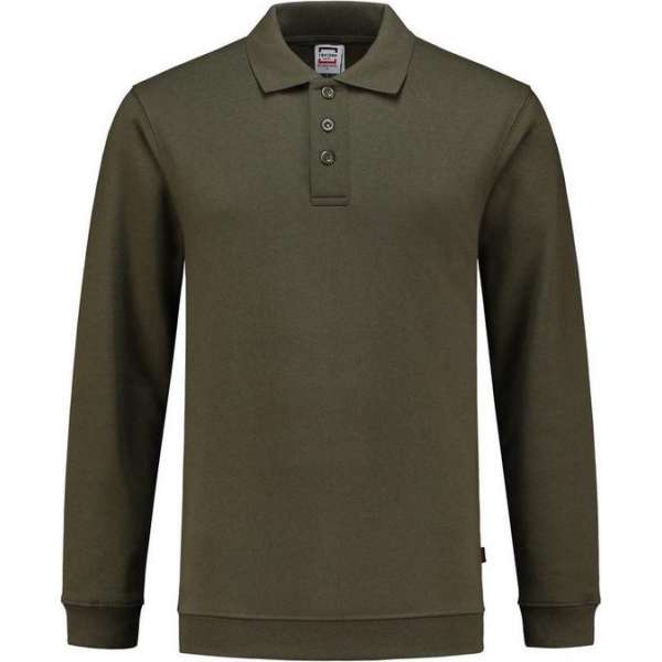Tricorp 301005 Polosweater Boord Groen maat S Tricorp 301005 Polosweater Boord Groen maat S