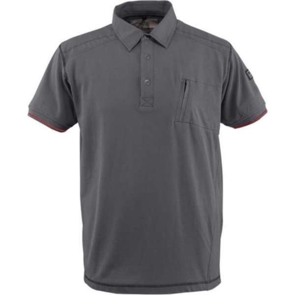 Werkshirt Heren – Mascot Kreta Polo – Antraciet maat M Werkshirt Heren – Mascot Kreta Polo – Antraciet maat M