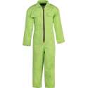 STØRVIK Kinderoverall 100% Katoen Unisex Limegroen - Maat 140 - NICKY