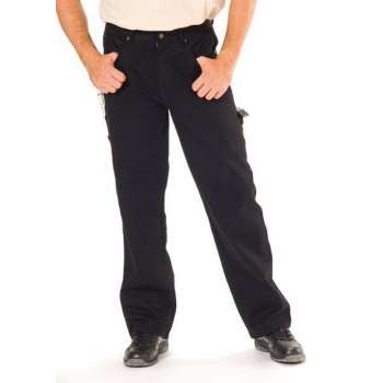 Stretch worker jeans, kleur zwart, maat 29