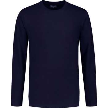 Workman T-Shirt Longsleeve - 03022 navy - Maat L