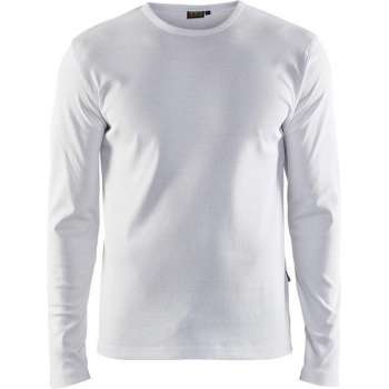 Blåkläder 3314-1032 T-shirt lange mouwen Wit maat S