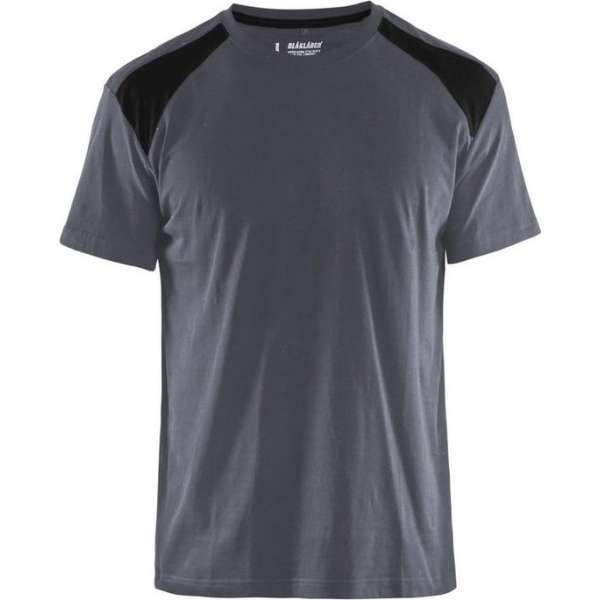 Blåkläder 3379-1042 T-shirt Bi-Colour Grijs/Zwart maat XL