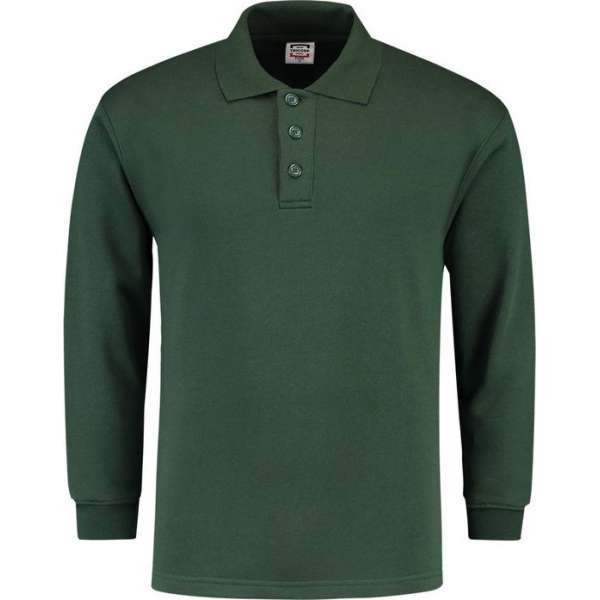 Tricorp Polo Sweater 301004 Flessengroen - Maat XS Tricorp Polo Sweater 301004 Flessengroen - Maat XS
