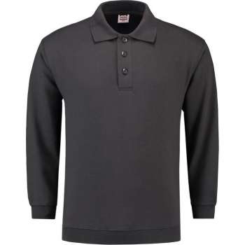 Tricorp casual Polo/Sweater boord - 301005 - Donkergrijs - maat 3XL