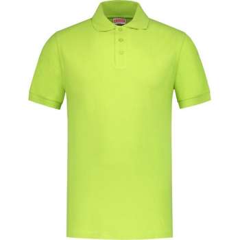 Workman Poloshirt Uni - 8119 lime green - Maat XL