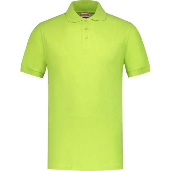 Workman Poloshirt Uni - 8119 lime green - Maat XL Workman Poloshirt Uni - 8119 lime green - Maat XL