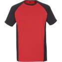Mascot t-shirt Potsdam rood/zwart