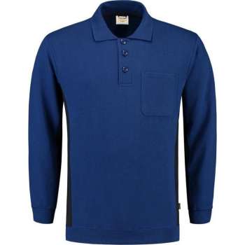 Tricorp TS2000 Polosweater Korenblauw/Marineblauw – Maat M - Werktrui