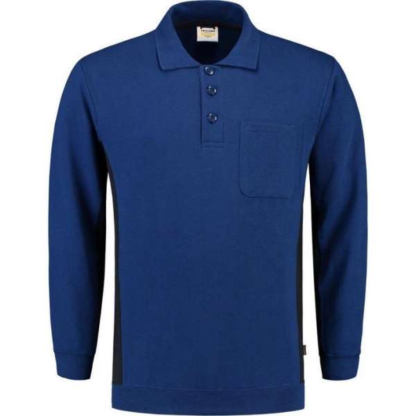 Tricorp TS2000 Polosweater Korenblauw/Marineblauw – Maat M - Werktrui Tricorp TS2000 Polosweater Korenblauw/Marineblauw – Maat M - Werktrui