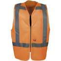 Sioen Solaka Signalisatie gilet Fluo Oranje maat XL