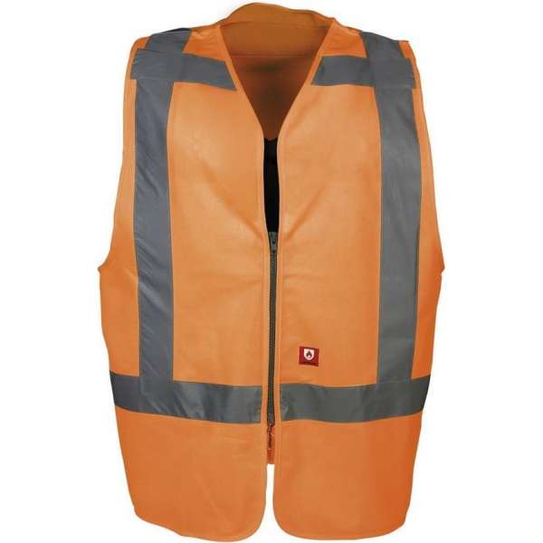 Sioen Solaka Signalisatie gilet Fluo Oranje maat XL Sioen Solaka Signalisatie gilet Fluo Oranje maat XL