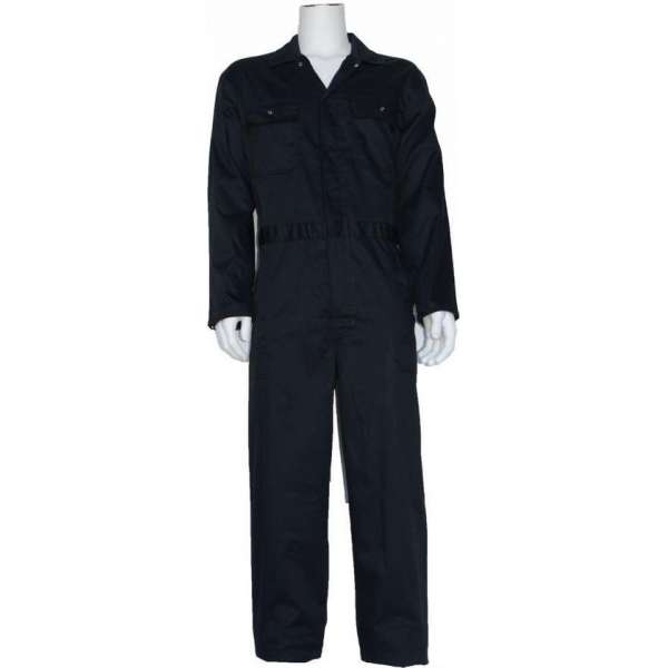 Yoworkwear Overall polyester/katoen zwart maat 53 Yoworkwear Overall polyester/katoen zwart maat 53