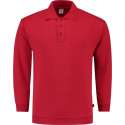 Tricorp Polosweater boord - Casual - 301005 - Rood - maat 7XL