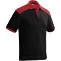 Santino Tivoli 2color Polo-shirt (210g/m2) - Zwart | Rood - M