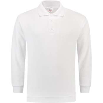 Tricorp polosweater boord - Casual - 301005 - wit - maat M