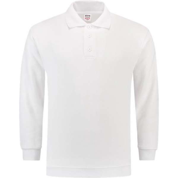 Tricorp polosweater boord - Casual - 301005 - wit - maat M