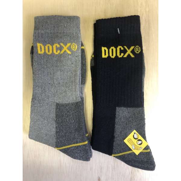 Werksokken DOCX 2 paar Donker Blauw en Grijs maat 39-42 Werksokken DOCX 2 paar Donker Blauw en Grijs maat 39-42