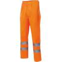 Mtop oranje werkbroek hoge zichtbaarheid