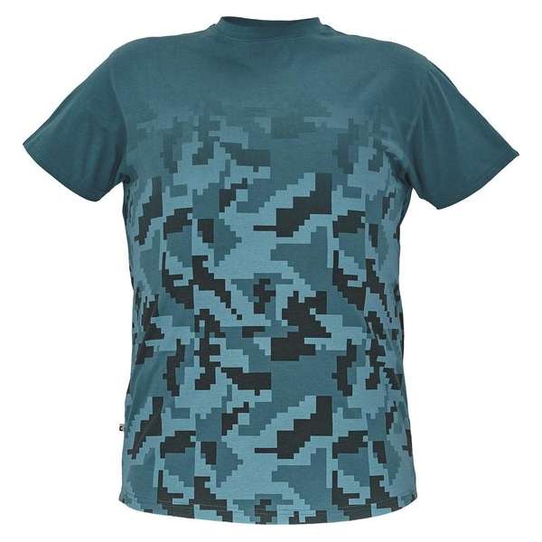 Cerva Neurum t-shirt petrol blue maat 2XL Cerva Neurum t-shirt petrol blue maat 2XL