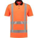 Tricorp polo RWS Birdseye - fluor oranje - 203006 - maat L