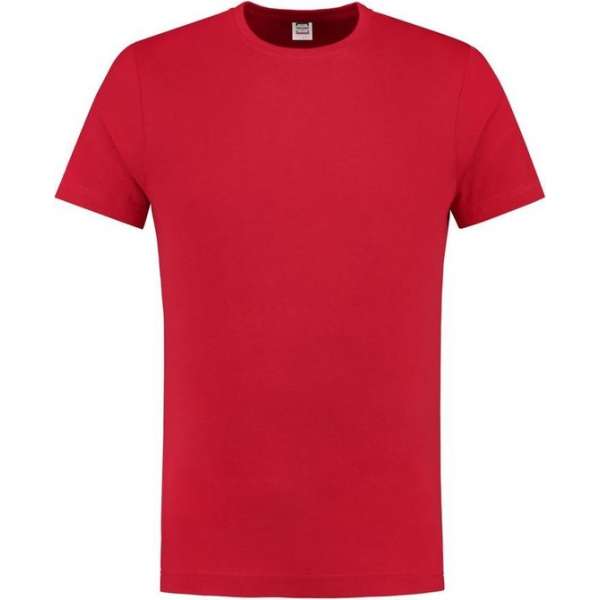Tricorp T-shirt fitted - Casual - 101004 - Rood - maat 3XL Tricorp T-shirt fitted - Casual - 101004 - Rood - maat 3XL