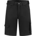 EM Workwear Bermuda / korte werkbroek katoen/polyester zwart maat 42