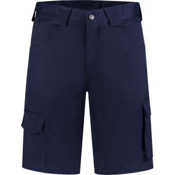 Yoworkwear Bermuda katoen/polyester navy maat 48