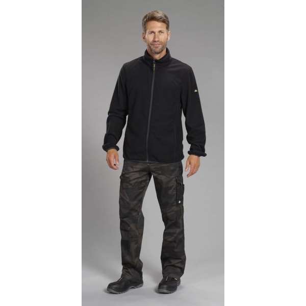 Uncle Sam WORKWEAR Fleece jack, kleur zwart, maat L Uncle Sam WORKWEAR Fleece jack, kleur zwart, maat L