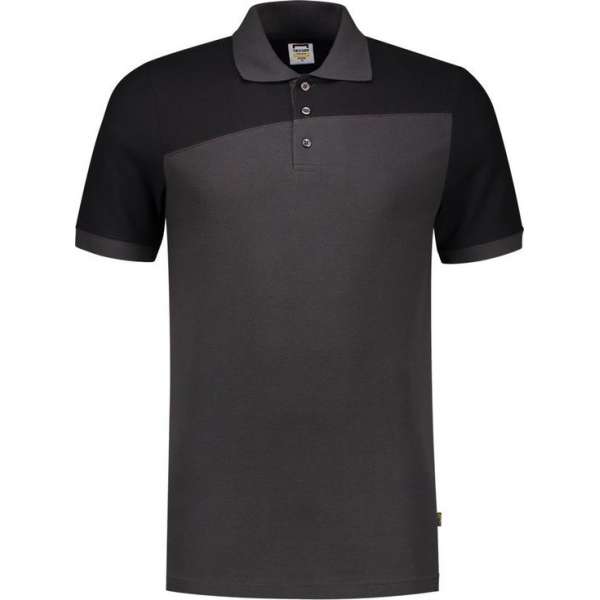Tricorp Poloshirt Bicolor Naden 202006 Donkergrijs / Zwart - Maat XL Tricorp Poloshirt Bicolor Naden 202006 Donkergrijs / Zwart - Maat XL