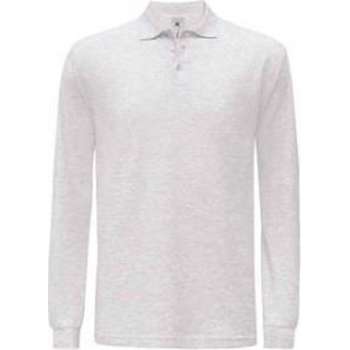 Santino B&c Poloshirts Long Sleeve Safran Tt Lsl Ash Maat S