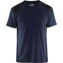 Werkshirt Blåkläder Bi-Colour Donker Marineblauw/Zwart - maat M