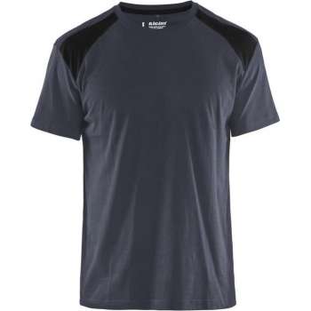 Blåkläder 3379-1042 T-shirt Bi-Colour Donkergrijs/Zwart maat L