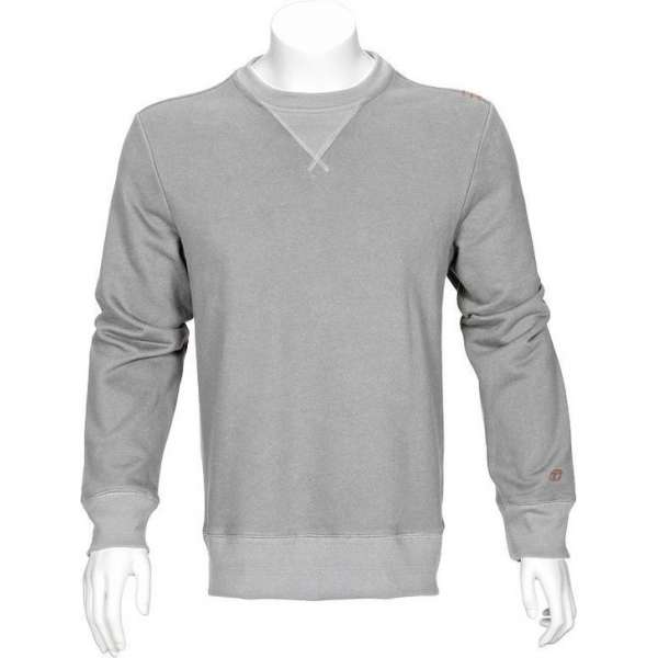 T'RIFFIC® EGO Sweater Ronde hals Brushed inside 80/20% katoen/polyester Grijs melee size XS T'RIFFIC® EGO Sweater Ronde hals Brushed inside 80/20% katoen/polyester Grijs melee size XS
