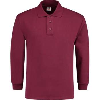 Tricorp Polosweater - Casual - 301004 - wijnrood - maat 7XL