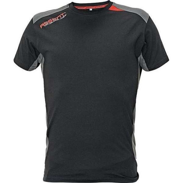 T-shirt Assent Levels zwart maat XXL T-shirt Assent Levels zwart maat XXL