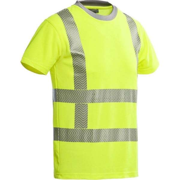 Santino t-shirt Vegas - fluor yellow - 200171 - maat 3XL Santino t-shirt Vegas - fluor yellow - 200171 - maat 3XL