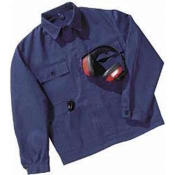 Werkjas donkerblauw maat 64