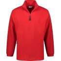 Santino fleece sweater Serfaus - rood - maat XL