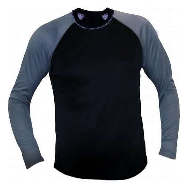 Thermoshirt Assent Don zwart/grijs maat XL Thermoshirt Assent Don zwart/grijs maat XL
