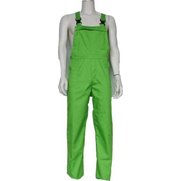 Yoworkwear Tuinbroek polyester/katoen groen maat 58 Yoworkwear Tuinbroek polyester/katoen groen maat 58