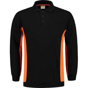 Tricorp polosweater Bi-Color - Workwear - 302001 - koningsblauw-navy - maat M