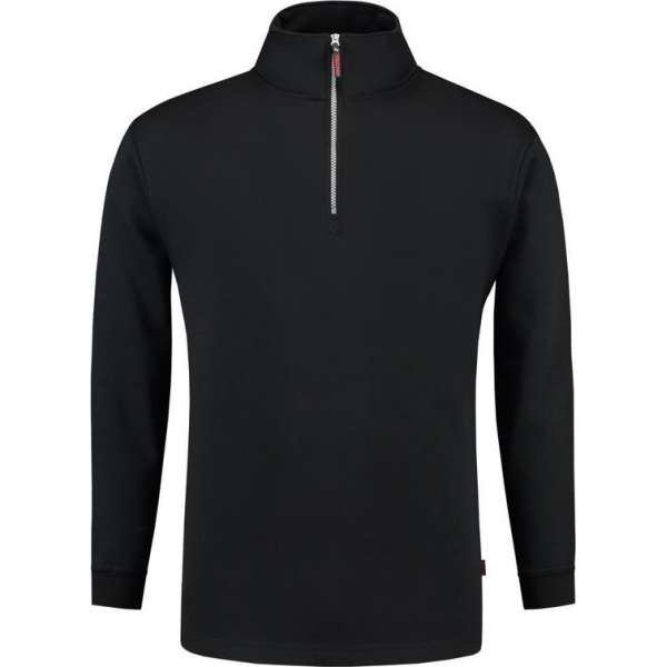 Tricorp Sweater ritskraag - Casual - 301010 - Zwart - maat XL Tricorp Sweater ritskraag - Casual - 301010 - Zwart - maat XL